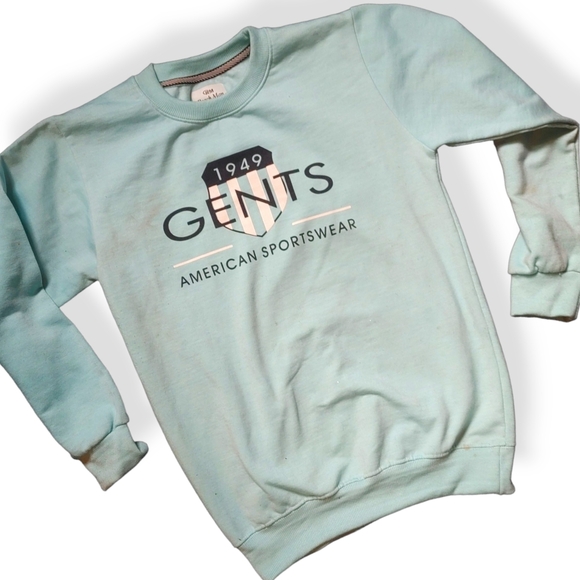 REACH MAN - Never Worn Gents Light Blue Sweatshirt - Picture 1 of 10